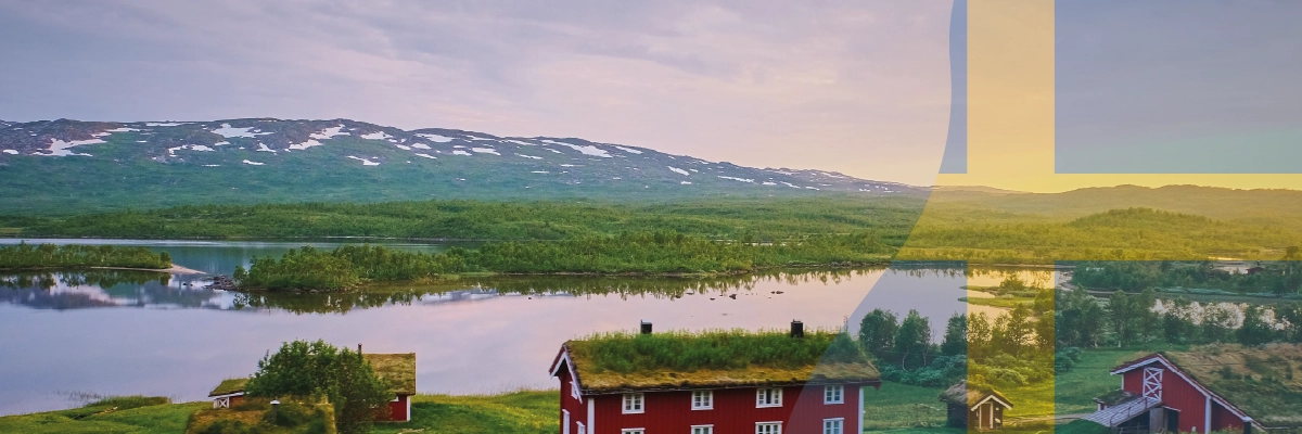 Varen met het gezin door Scandinavië