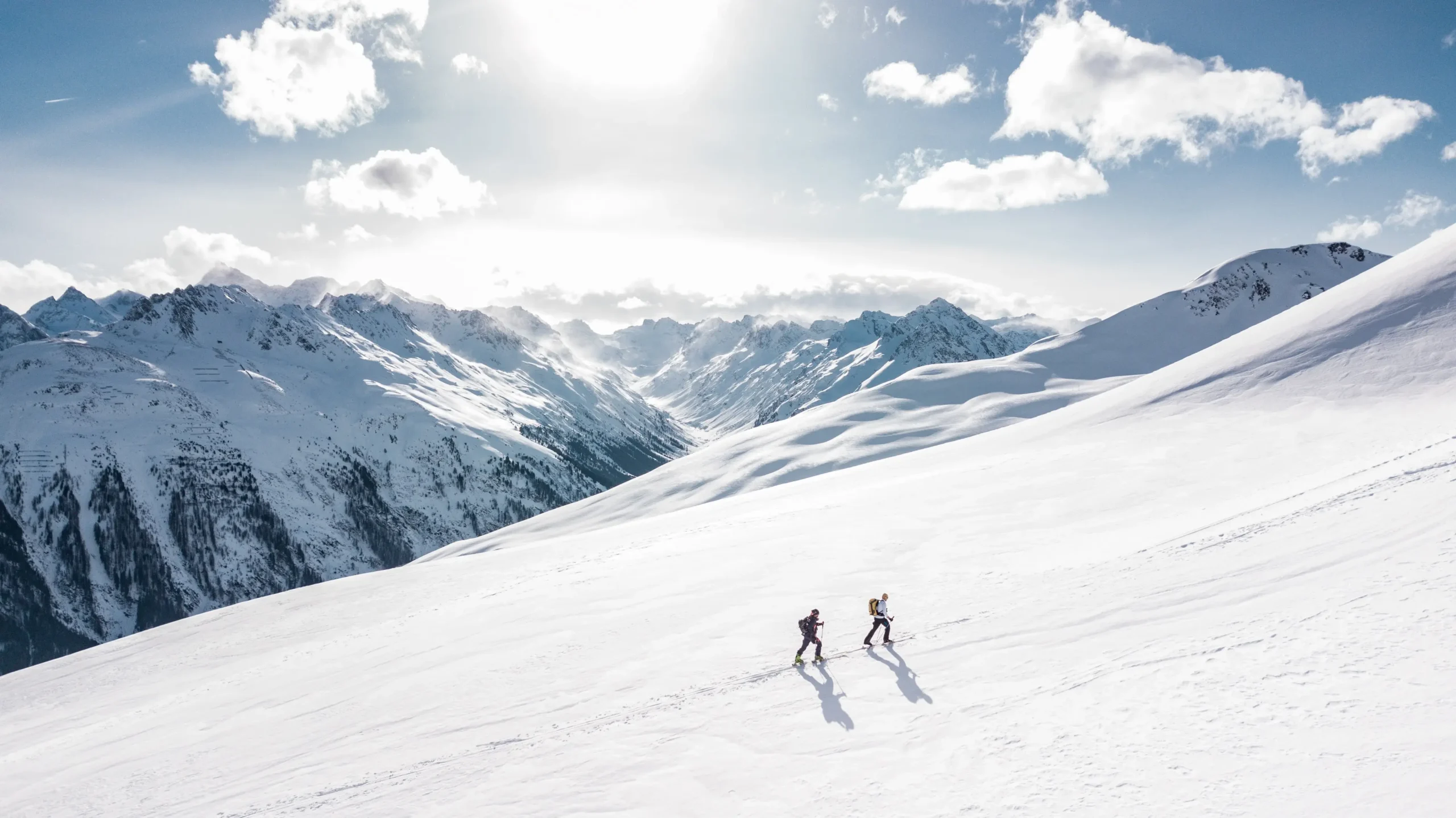 Eerste ski-ervaring Daniek