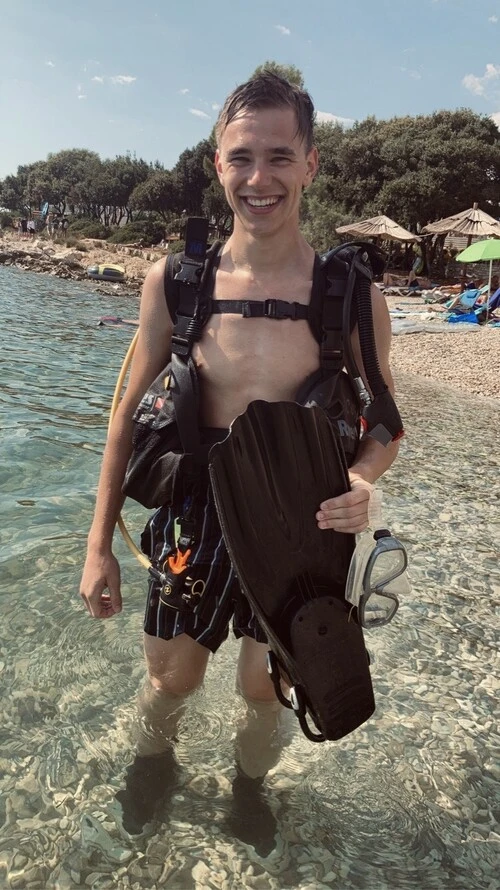Duiken, Kroatië, zon, zee, strand, autovakanties